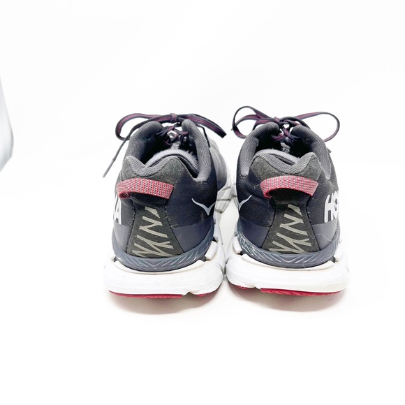 Hoka Clifton 6 Black Grey Red - Picture 7 of 10